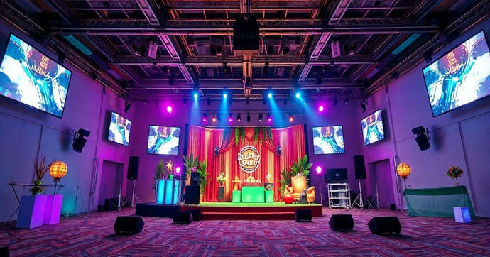 Empresas de Cenografia Transformam Eventos em Experiências Inesquecíveis