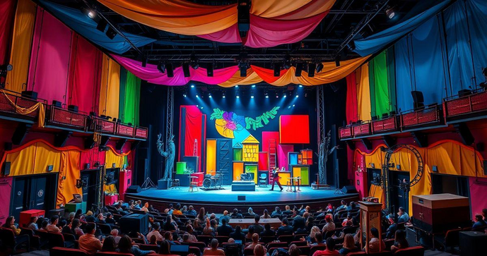 Cenografia de palco: Transformando Espetáculos com Criatividade e Inovação