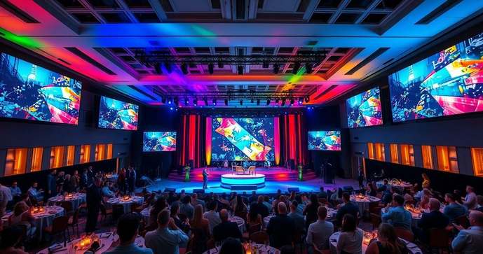 Cenografia para Eventos Corporativos em SP Aumenta a Impressão Visual