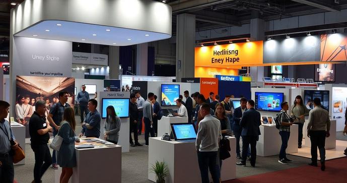 Dicas Práticas para Montar Stand de Sucesso em Eventos