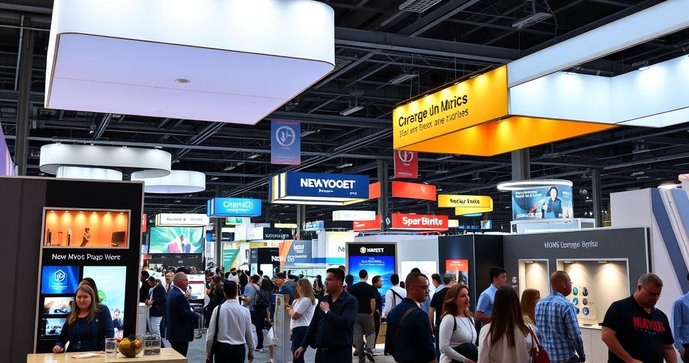 Estande de feira: como criar um projeto que atraia visitantes e destaque sua marca