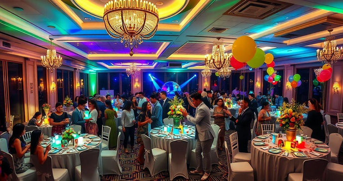 Transforme seu Evento com Cenografia de Festas Incrível