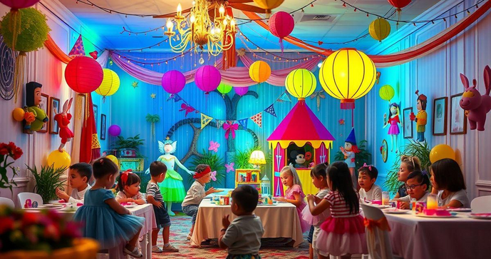 Cenografia Infantil: Transformando Festas em Mundos Mágicos