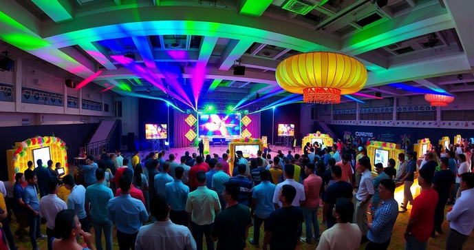 Empresas de cenografia para eventos que transformam sua experiência