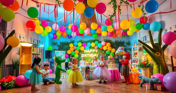 Descubra as Melhores Ideias de Cenografia Infantil para Festas Inesquecíveis