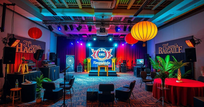 Descubra como a Cenografia Temática Transforma Eventos de Forma Incrível
