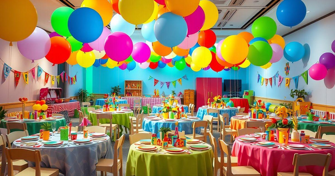 Transforme Sua Festa com Cenografia para Buffet Infantil Incrível