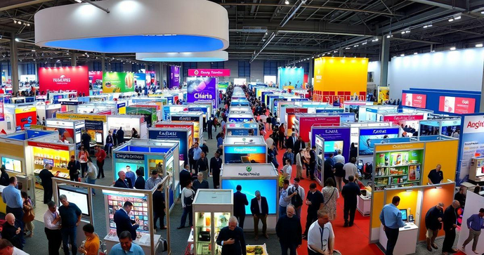 Venda de stands para feiras que atraem clientes e impulsionam negócios